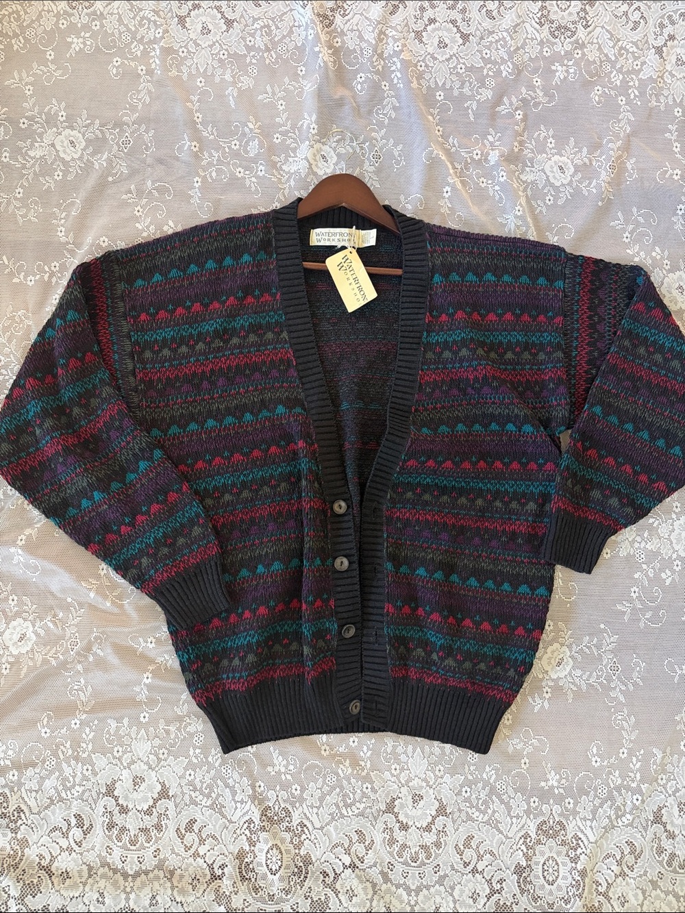 Vintage Grandpa cardigan 100% cotton